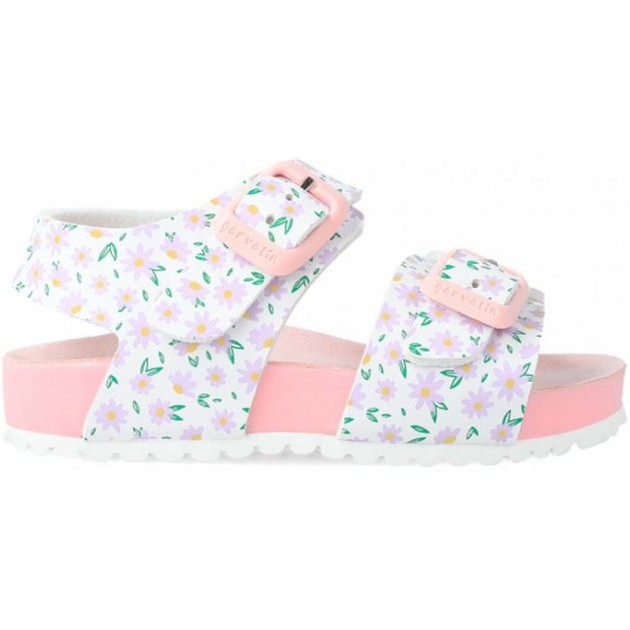 SANDALO GARVALIN 232433 STAMPA FLOREALE BLANCO SANDALO GARVALIN 232433 STAMPA FLOREALE BLANCO