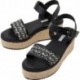 SANDALI PEPE JEANS WITNEY JACQUARD PLS90594 BLACK