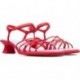 SANDALO CAMPER DINA K201166 ROJO