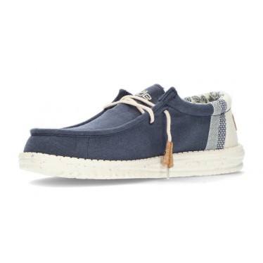 SCARPE DI LINO TIZIO WALLY NAVY