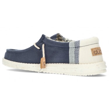 SCARPE DI LINO TIZIO WALLY NAVY