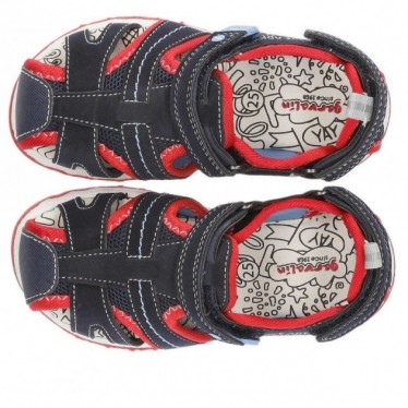 SANDALI GARVALIN 222805-A NAVY_RED