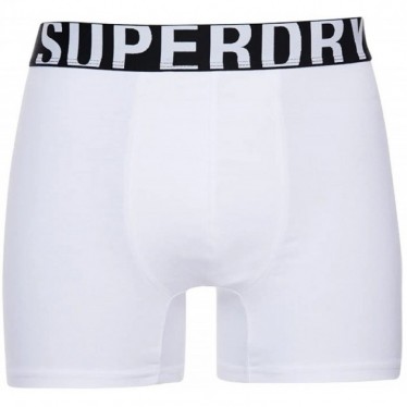 BOXER SUPERDRY M3110340A LOGO CONFEZIONE DOPPIA BLACK_WHITE