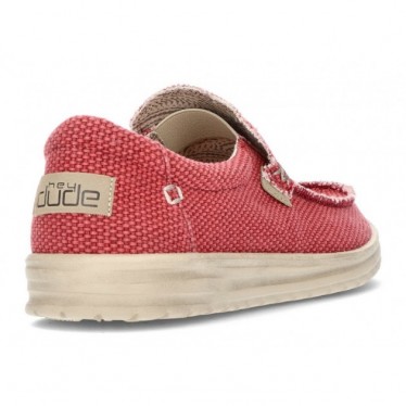 SCARPE DUDE MIKKA 150301 POMPEIAN_RED