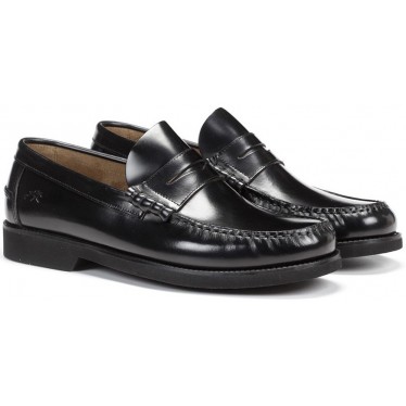 FLUCHOS F0047 STAMFORD MOCASINO UOMO NEGRO