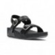 SANDALI FITFLOP LULU CON CINTURINO POSTERIORE REGOLABILE BLACK