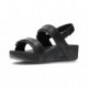 SANDALI FITFLOP LULU CON CINTURINO POSTERIORE REGOLABILE BLACK