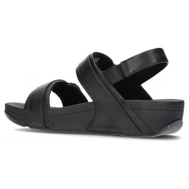 SANDALI FITFLOP LULU CON CINTURINO POSTERIORE REGOLABILE BLACK