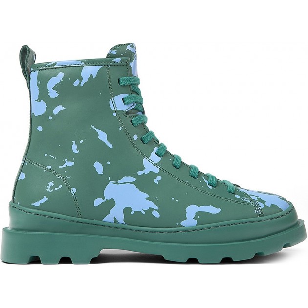 STIVALI CAMPER K400325 BRUTUS PUNTINATO NAVY_GREEN STIVALI CAMPER K400325 BRUTUS PUNTINATO NAVY_GREEN