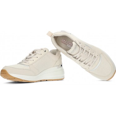 SPORT SKECHERS MILIARDI DI PUNTI SOTTILI 155616 TAUPE
