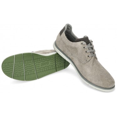 SCARPE CAMPER SMITH K100478 CAMOSCIO GRIS