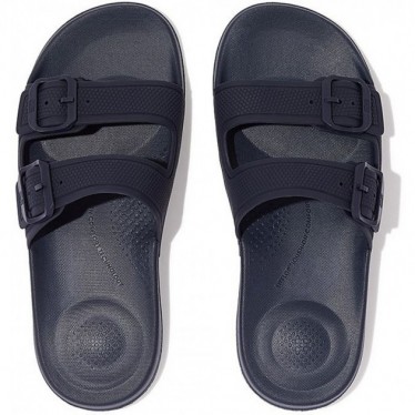 SANDALI FITFLOP IQUSHION SANDALI CON FIBBIA A DUE BARRE FD2 MIDNIGHT_NAVY