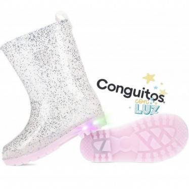 STIVALI ACQUA CON LUCI CONGUITOS GLITTER 110011 PINK_GLITTER