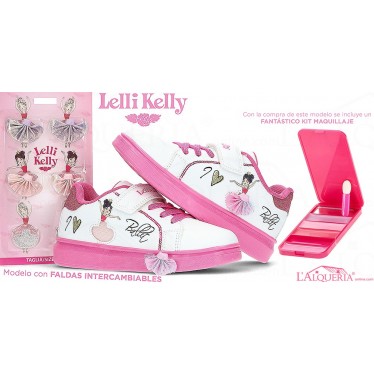 GONNE SPORTIVE LELLI KELLY INTERCAMBIABILI LKAA-2280 BLANCO_FUCSIA