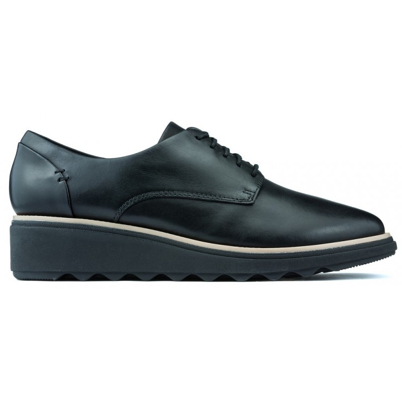 SCARPE NOAR SHARON CLARKS BLACK