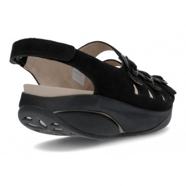 SANDALI MBT KORA W. BLACK_NUBUCK