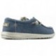 SCARPE DUDE WALLY BRAIDED M NAVY