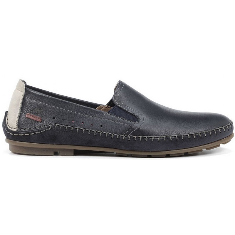 FLUCHOS F1174 DORIAN KODIAK MOCASINO UOMO MARINO