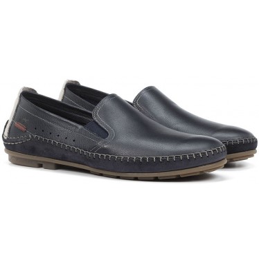 FLUCHOS F1174 DORIAN KODIAK MOCASINO UOMO MARINO
