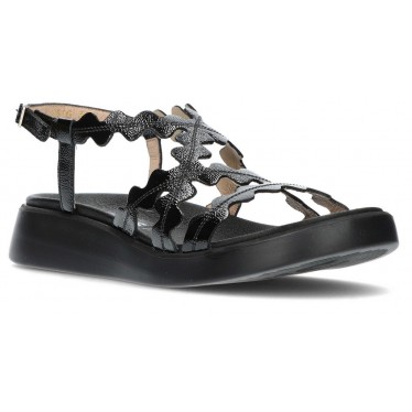 SANDALI MERAVIGLIE QUEEN C-6510 NEGRO