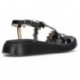 SANDALI MERAVIGLIE QUEEN C-6510 NEGRO