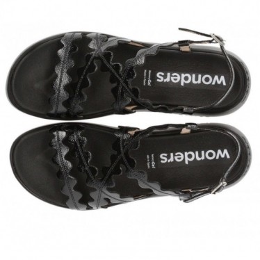 SANDALI MERAVIGLIE QUEEN C-6510 NEGRO