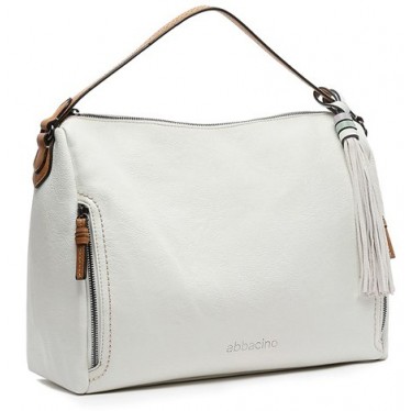ABBACINO BORSA HOBO 80568 BLANCO