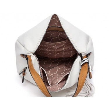ABBACINO BORSA HOBO 80568 BLANCO