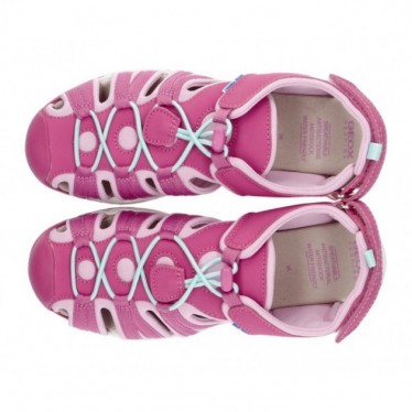 SANDALO CHIUSO GEOX BOREALIS J020WB PINK