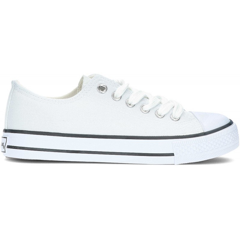 SNEAKERS IN TELA CONGUITO 28301 BLANCO