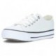 SNEAKERS IN TELA CONGUITO 28301 BLANCO