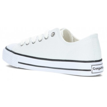 SNEAKERS IN TELA CONGUITO 28301 BLANCO