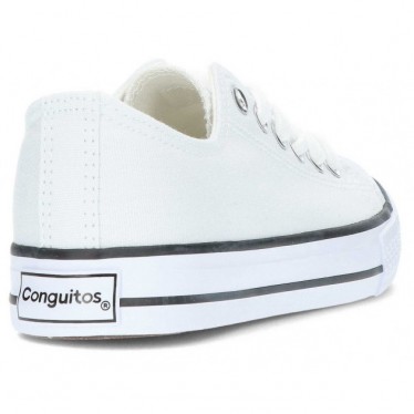 SNEAKERS IN TELA CONGUITO 28301 BLANCO