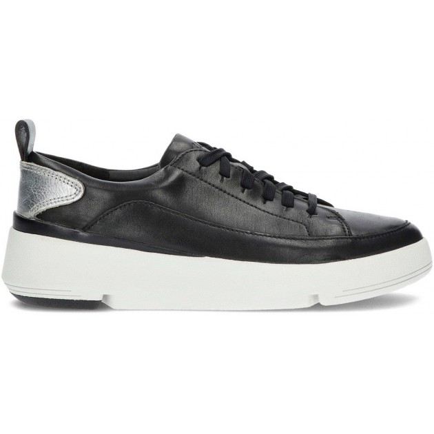 SNEAKERS CLARKS TRI FLASH IN PIZZO BLACK SNEAKERS CLARKS TRI FLASH IN PIZZO BLACK