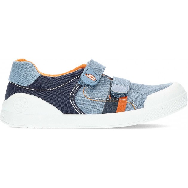 BIOMECCANICA SPORTIVA PIQUE 222281-A BLUE_ORANGE