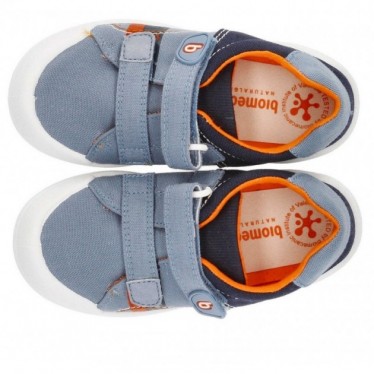 BIOMECCANICA SPORTIVA PIQUE 222281-A BLUE_ORANGE