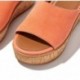 SANDALI FITFLOP ELOISE CORK-WRAP CAMOSCIO GC6 SUNSHINE_ORANGE