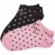 CALZE E CALZE FIORI CA011 BLACK_PINK