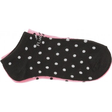 CALZE E CALZE FIORI CA011 BLACK_PINK