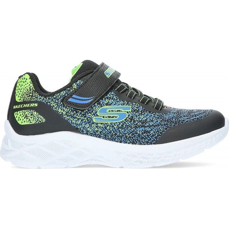 SKECHERS 403920 SNEAKERS MICROSPEC II BLUE_LIME