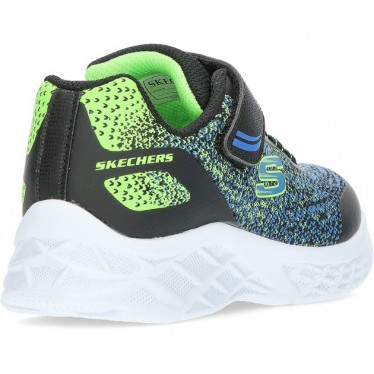 SKECHERS 403920 SNEAKERS MICROSPEC II BLUE_LIME