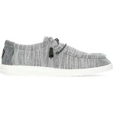 SCARPE ELASTICIZZATE DUDE WALLY GRIS