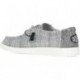 SCARPE ELASTICIZZATE DUDE WALLY GRIS