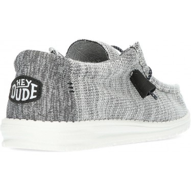 SCARPE ELASTICIZZATE DUDE WALLY GRIS