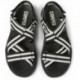 SANDALO CAMPER MATCH K201325 BLACK_WHITE