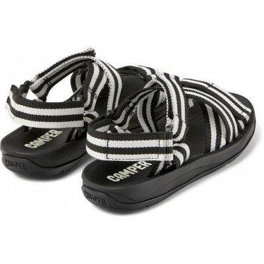 SANDALO CAMPER MATCH K201325 BLACK_WHITE