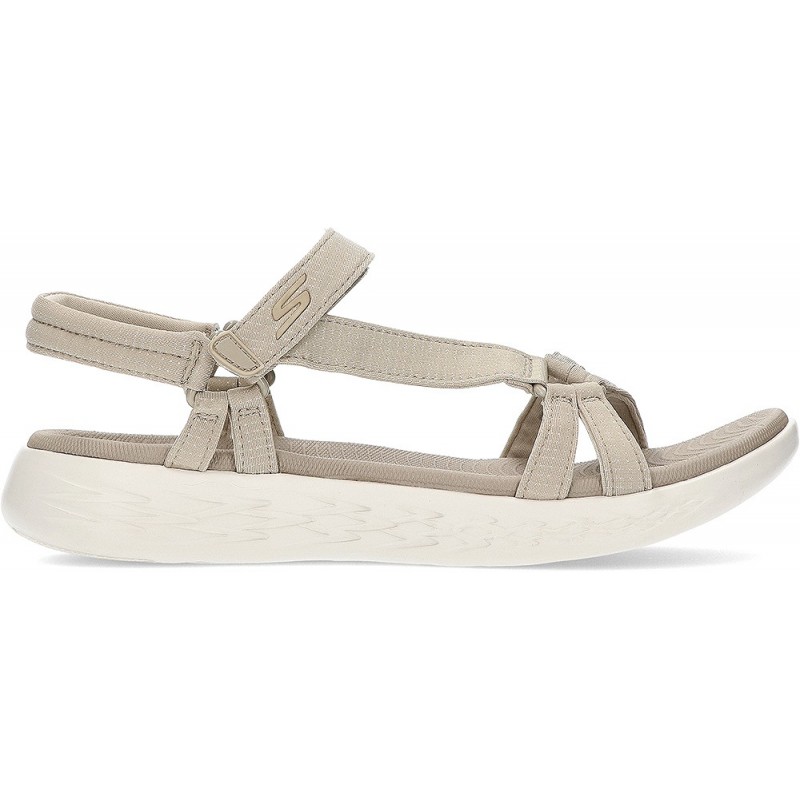 SANDALI SKECHERS IN VIAGGIO 15316 NATURAL
