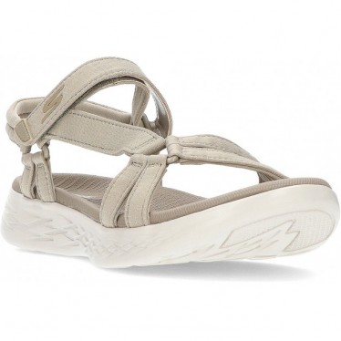 SANDALI SKECHERS IN VIAGGIO 15316 NATURAL