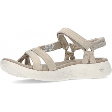 SANDALI SKECHERS IN VIAGGIO 15316 NATURAL