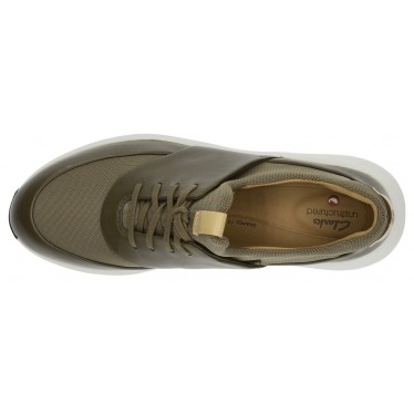 Scarpe CLARKS UN RIO LACE OLIVE